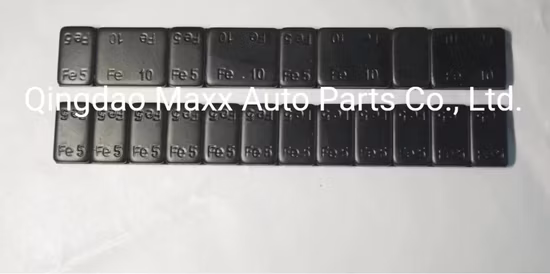 Qingdao Maxx Auto Parts Fe Stick en pesos de equilibrio de ruedas para neumáticos de automóviles